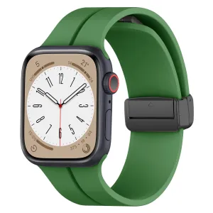 Customer Favorite Apple Watch Magnetic D-Buckle Strap (Army Green)  Today Only!