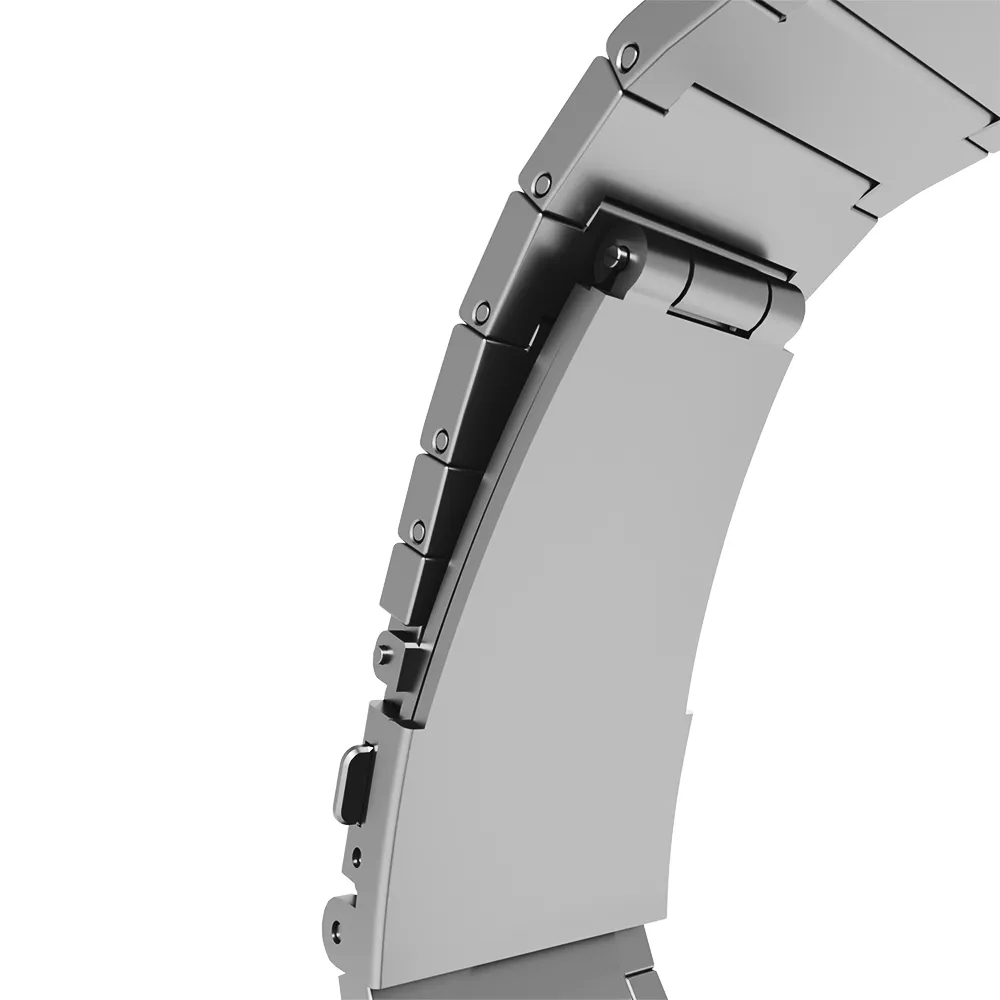 Customer Favorite Apple Watch Premium Titanium Strap (Silver)  Ends Soon!