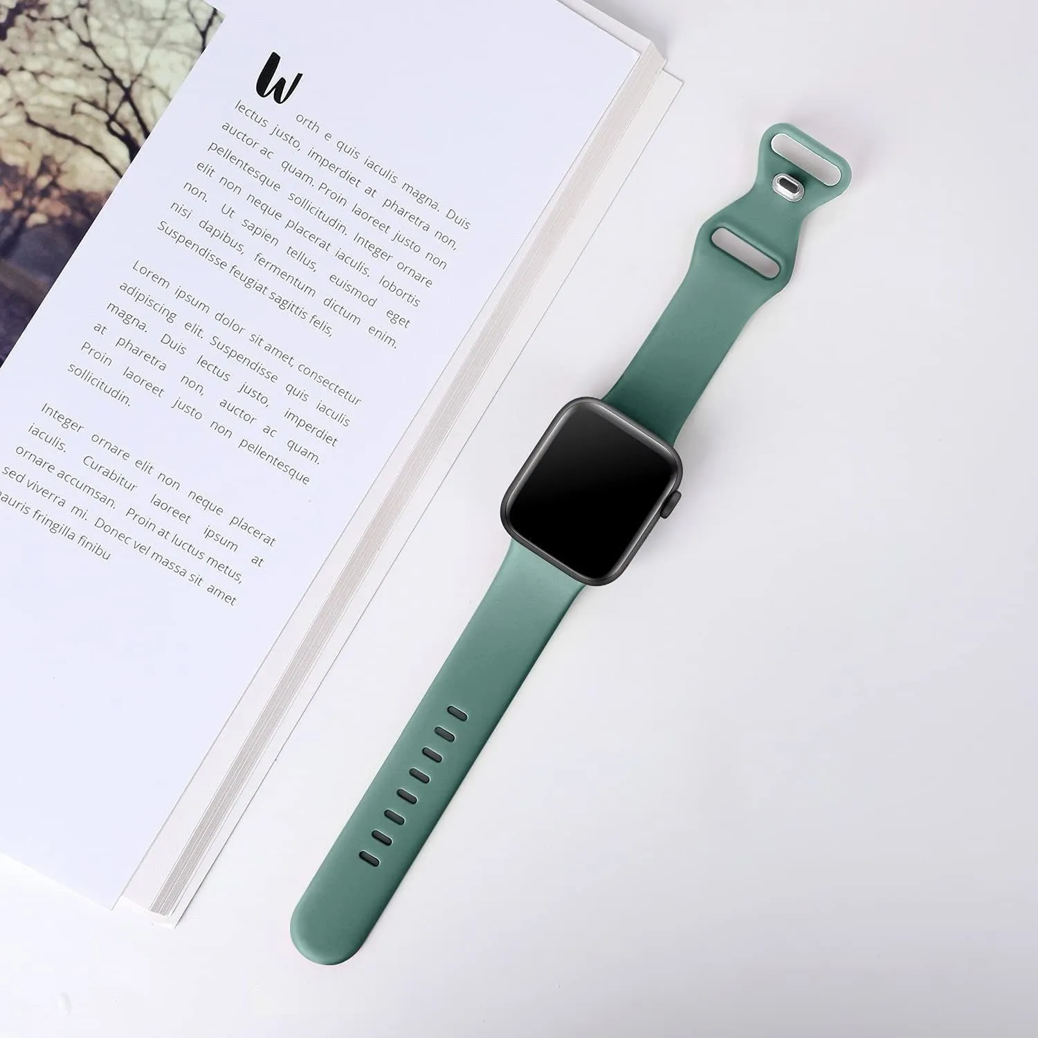 Customer Favorite Apple Watch Silicone Strap Classic (Cactus)  Almost Gone!