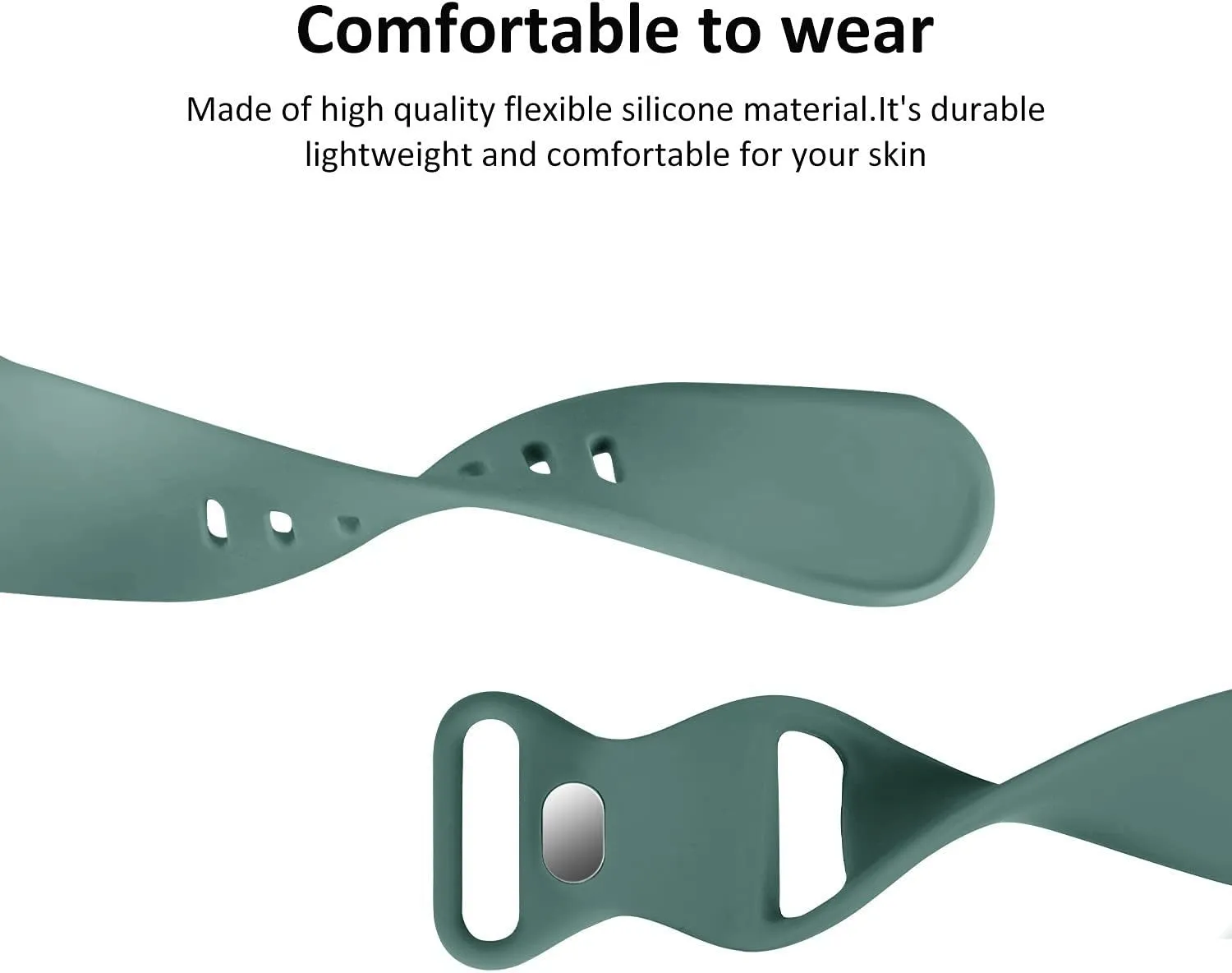 Customer Favorite Apple Watch Silicone Strap Classic (Cactus)  Almost Gone!