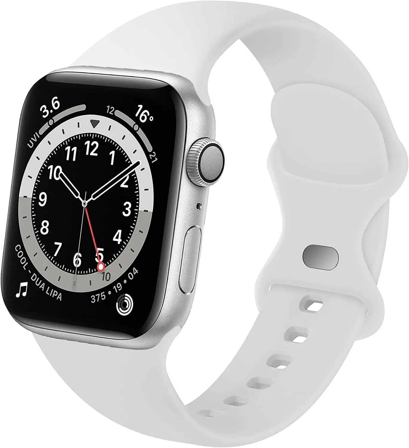 Customer Favorite Apple Watch Silicone Strap Classic (White)  Almost Gone!