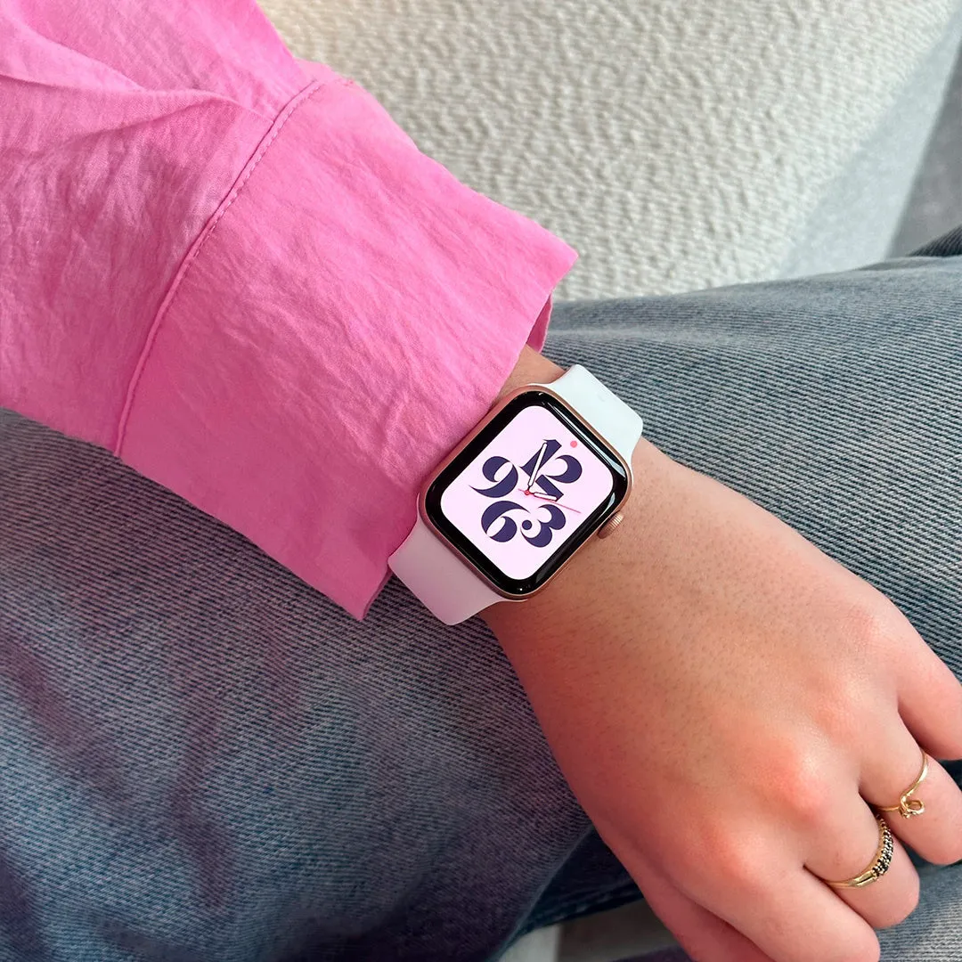 Customer Favorite Apple Watch Silicone Strap Classic (White)  Almost Gone!