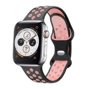 Customer Favorite Apple Watch Sport Strap Classic (Black/Pink)  Last Chance!