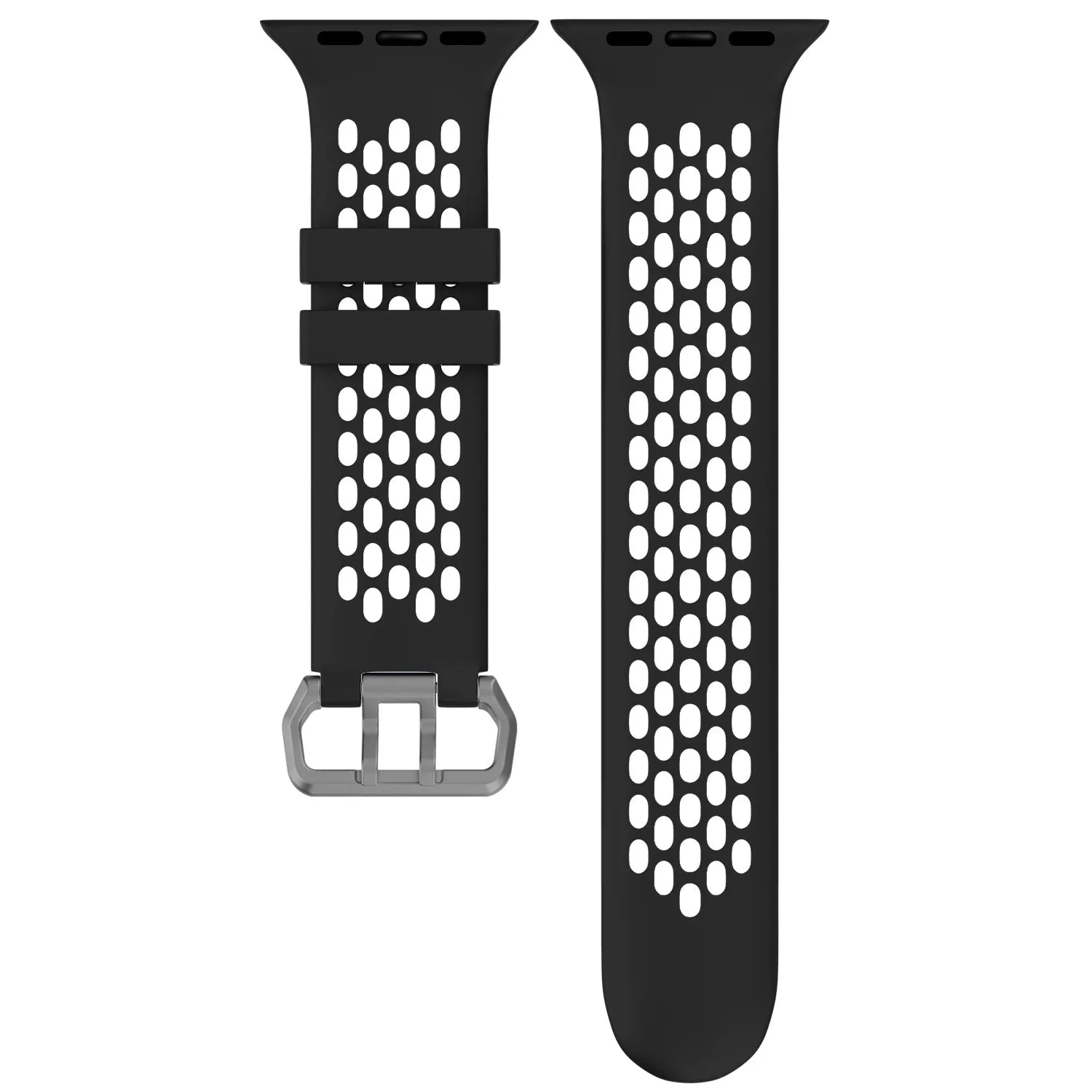 Customer Favorite Apple Watch Sport Strap with Buckle (Black/Yellow)  Almost Sold Out!