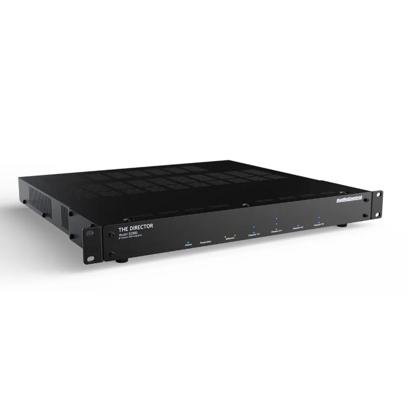 Customer Favorite AudioControl The Director Model D2800 - 8 Channel High-Power Network DSP Amplifier  Going Fast!
