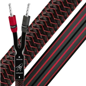 Customer Favorite AudioQuest Rocket 33 Banana Pre-Terminated Speaker Cable (Pair)  Last Few Pieces!