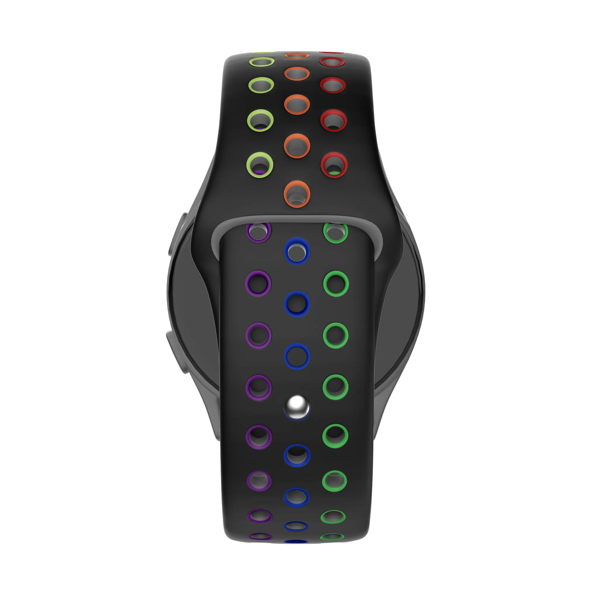 Customer Favorite Bandz Amazfit GTS 2 Sport Strap 'Deluxe' (Black/Rainbow)  Stylish & Comfortable