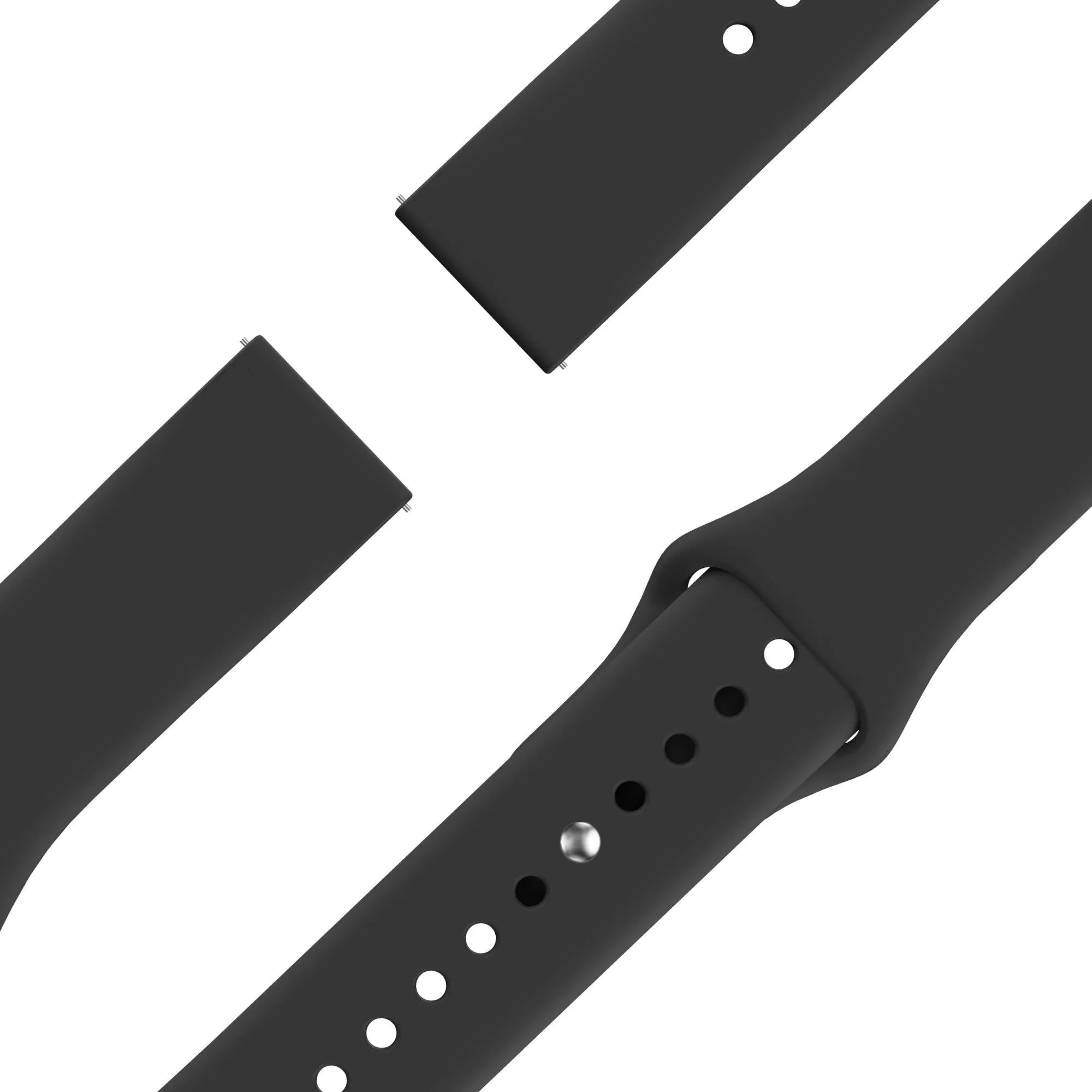 Customer Favorite Bandz Amazfit GTS 4 (Mini) Sport Strap 'Deluxe' (Black)  Today Only!