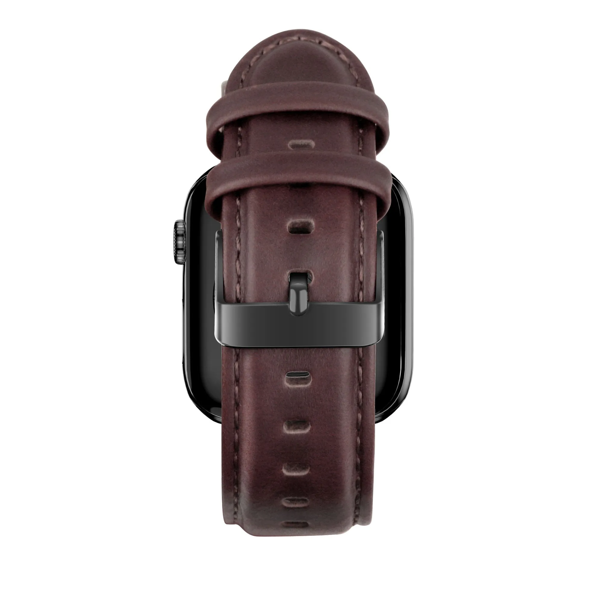 Customer Favorite Bandz Apple Watch Genuine Leather Strap (Dark Brown)  Limited Release!