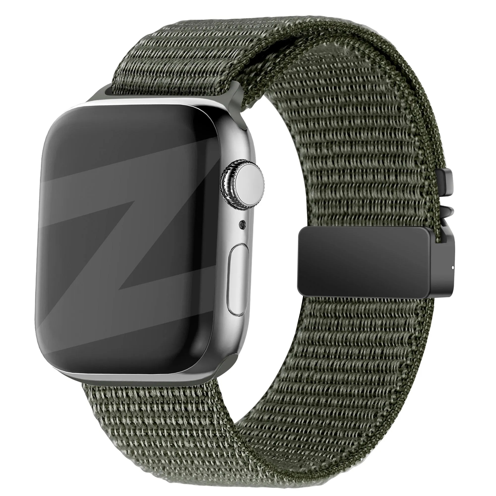 Customer Favorite Bandz Apple Watch Nylon Strap 'Classic' with P-Buckle (Army Green)  Going Fast!