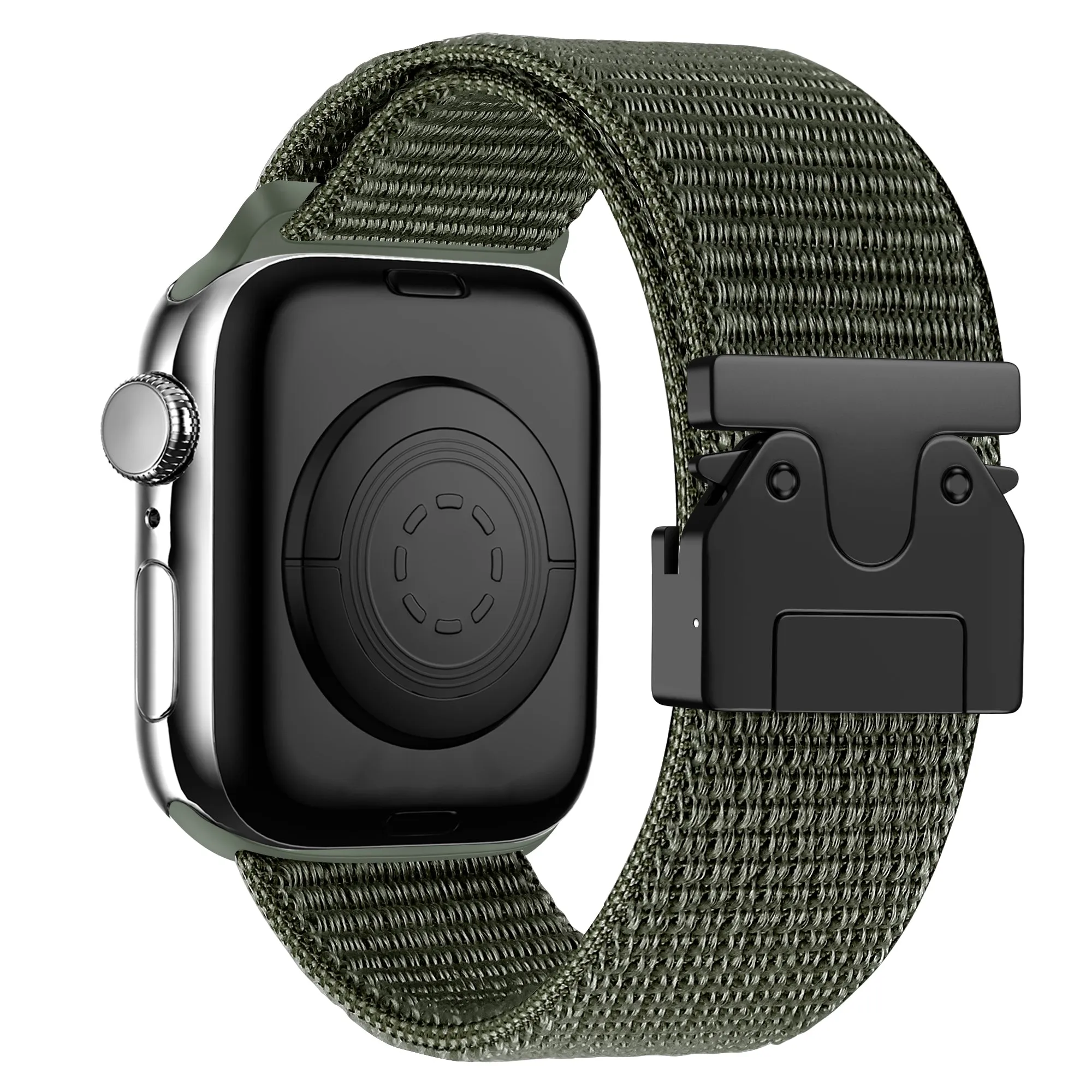 Customer Favorite Bandz Apple Watch Nylon Strap 'Classic' with P-Buckle (Army Green)  Going Fast!