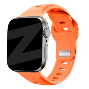 Customer Favorite Bandz Apple Watch Silicone Strap 'Outdoor' (Orange)  Ends Soon!