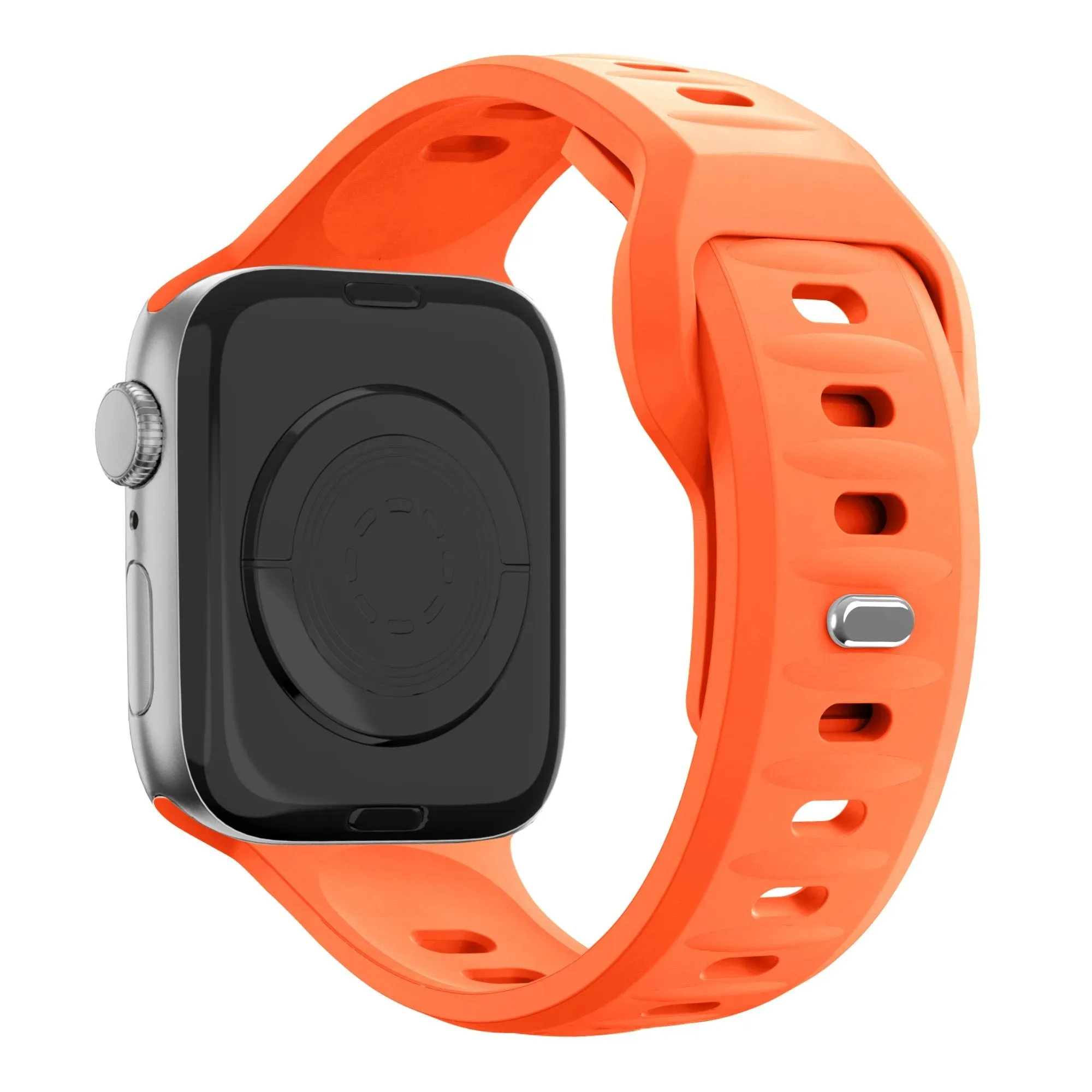 Customer Favorite Bandz Apple Watch Silicone Strap 'Outdoor' (Orange)  Ends Soon!