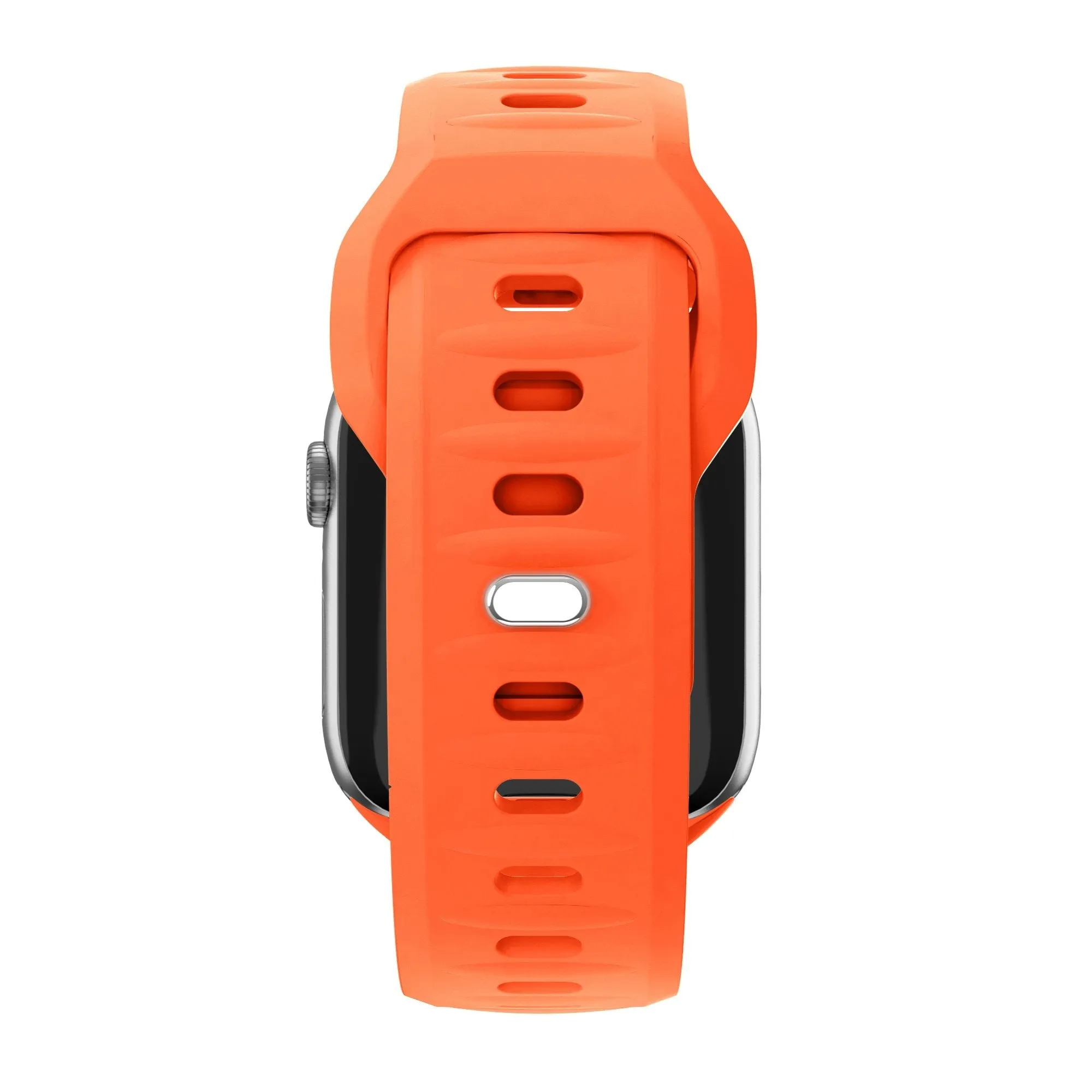 Customer Favorite Bandz Apple Watch Silicone Strap 'Outdoor' (Orange)  Ends Soon!