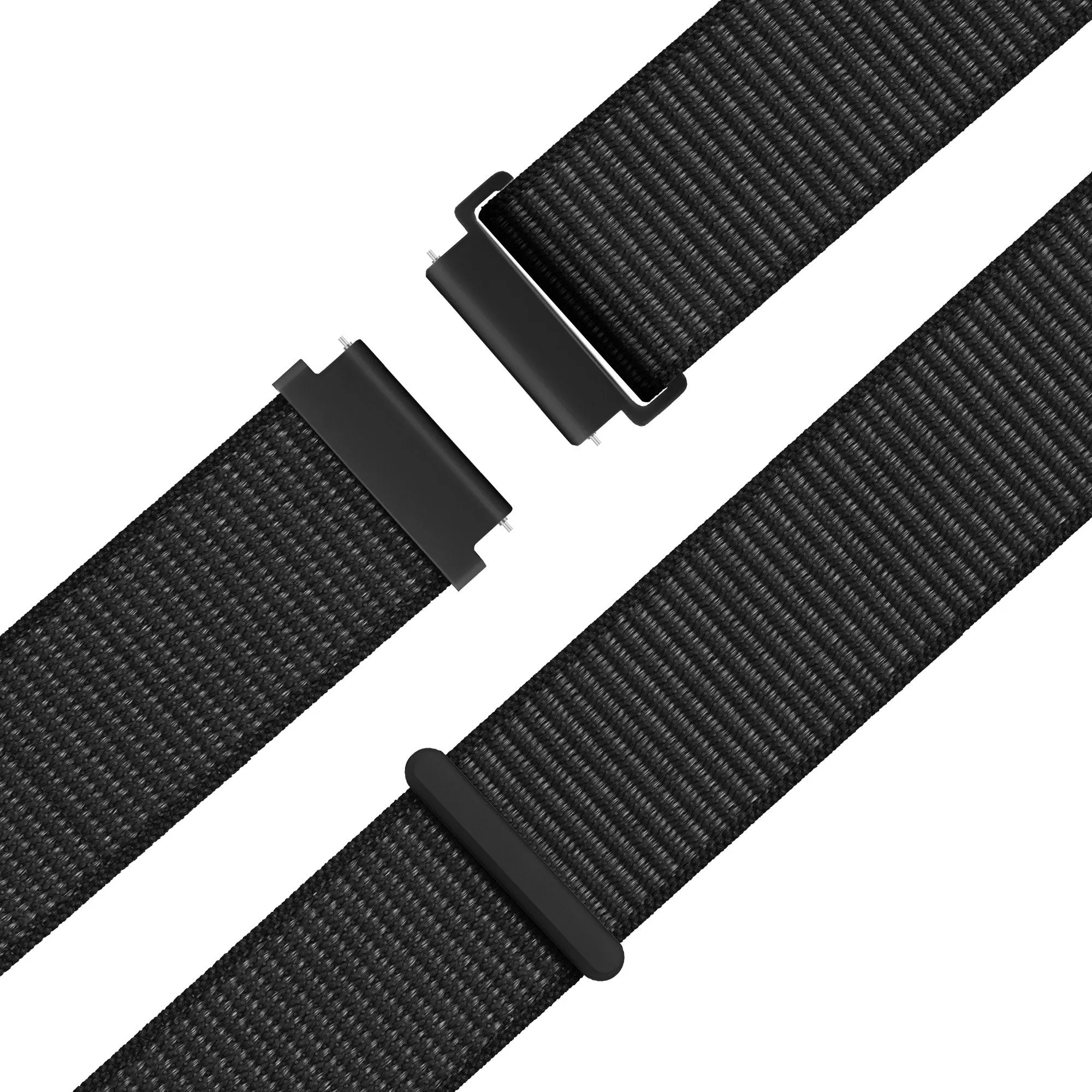 Customer Favorite Bandz Huawei Watch 5 - 46mm Nylon Loop Strap (Black)  Almost Gone!