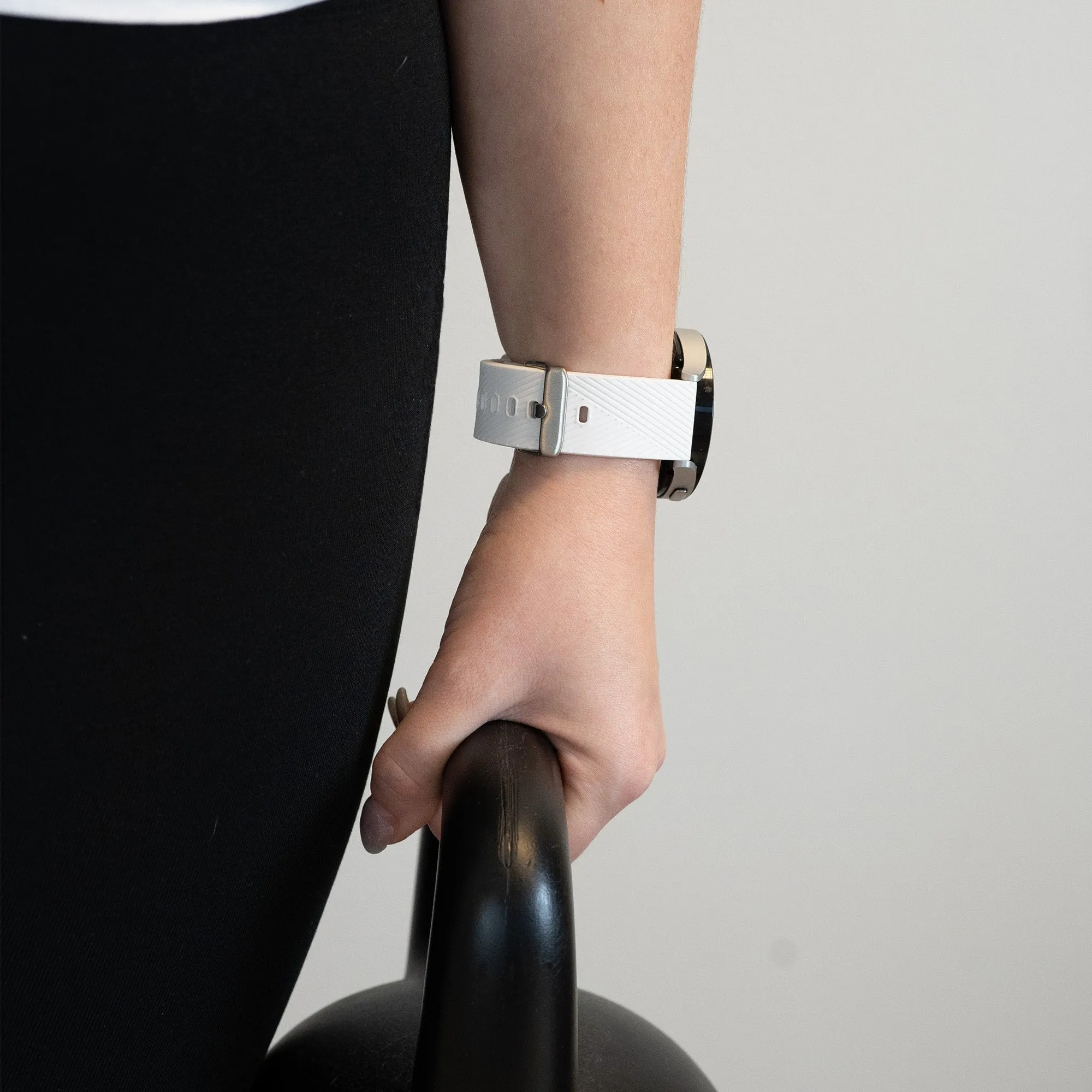 Customer Favorite Bandz Redmi Watch 5 Active Silicone Strap 'Deluxe' (White)  Ends Soon!