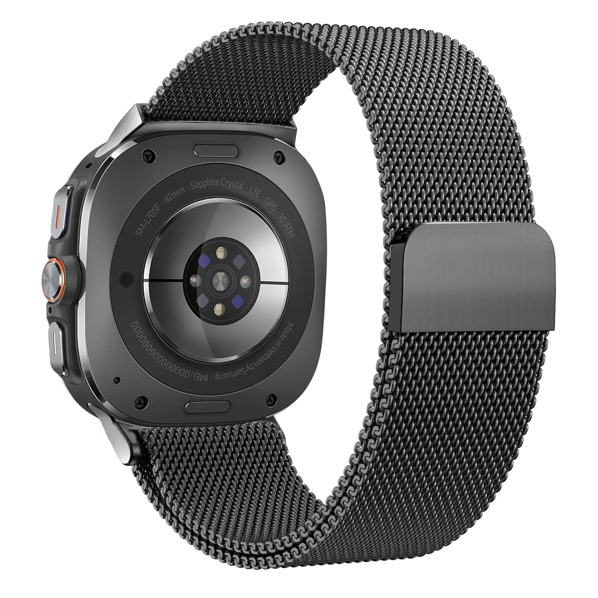 Customer Favorite Bandz Samsung Galaxy Watch Ultra Milanese Loop Strap (Black)  Limited Release!