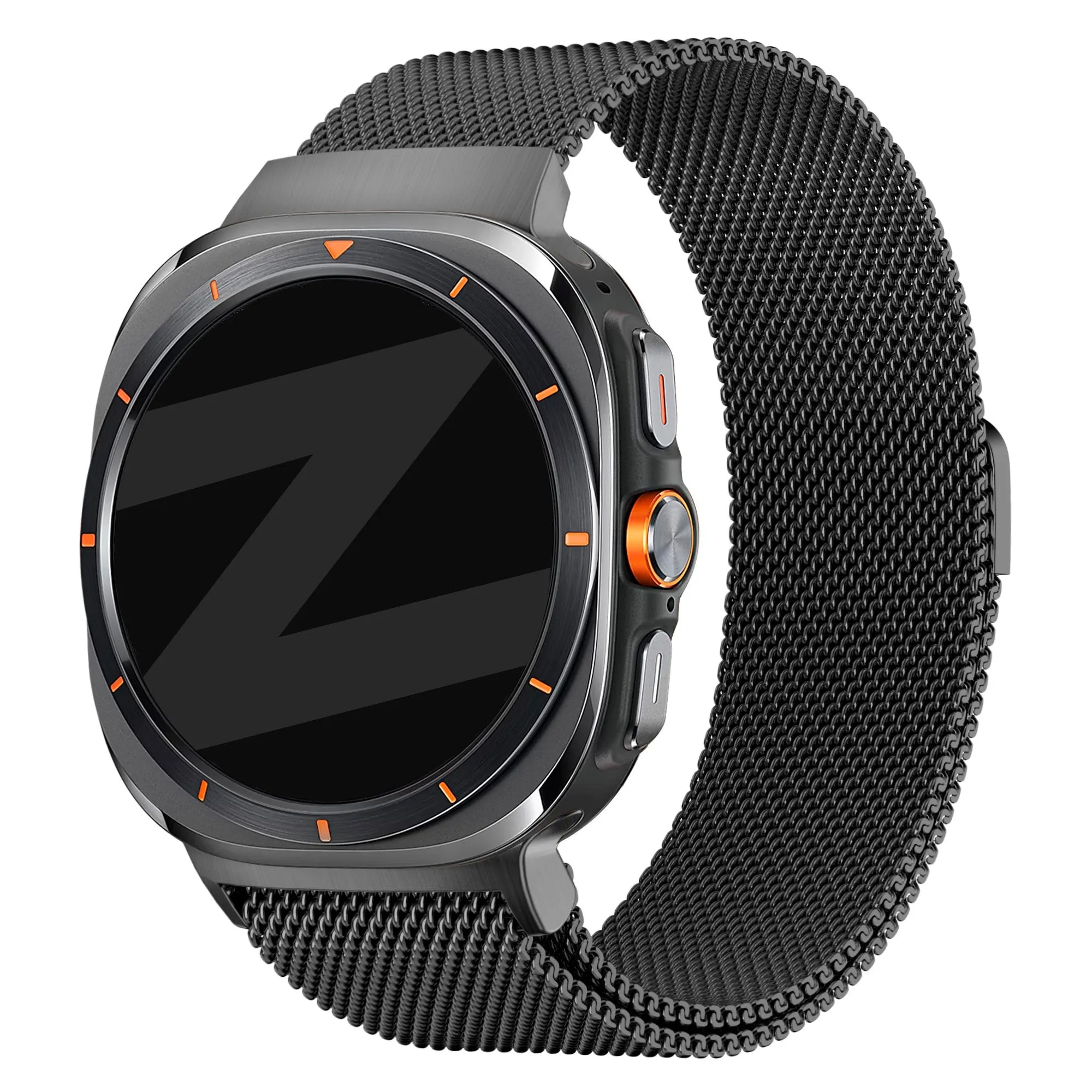 Customer Favorite Bandz Samsung Galaxy Watch Ultra Milanese Loop Strap (Black)  Limited Release!