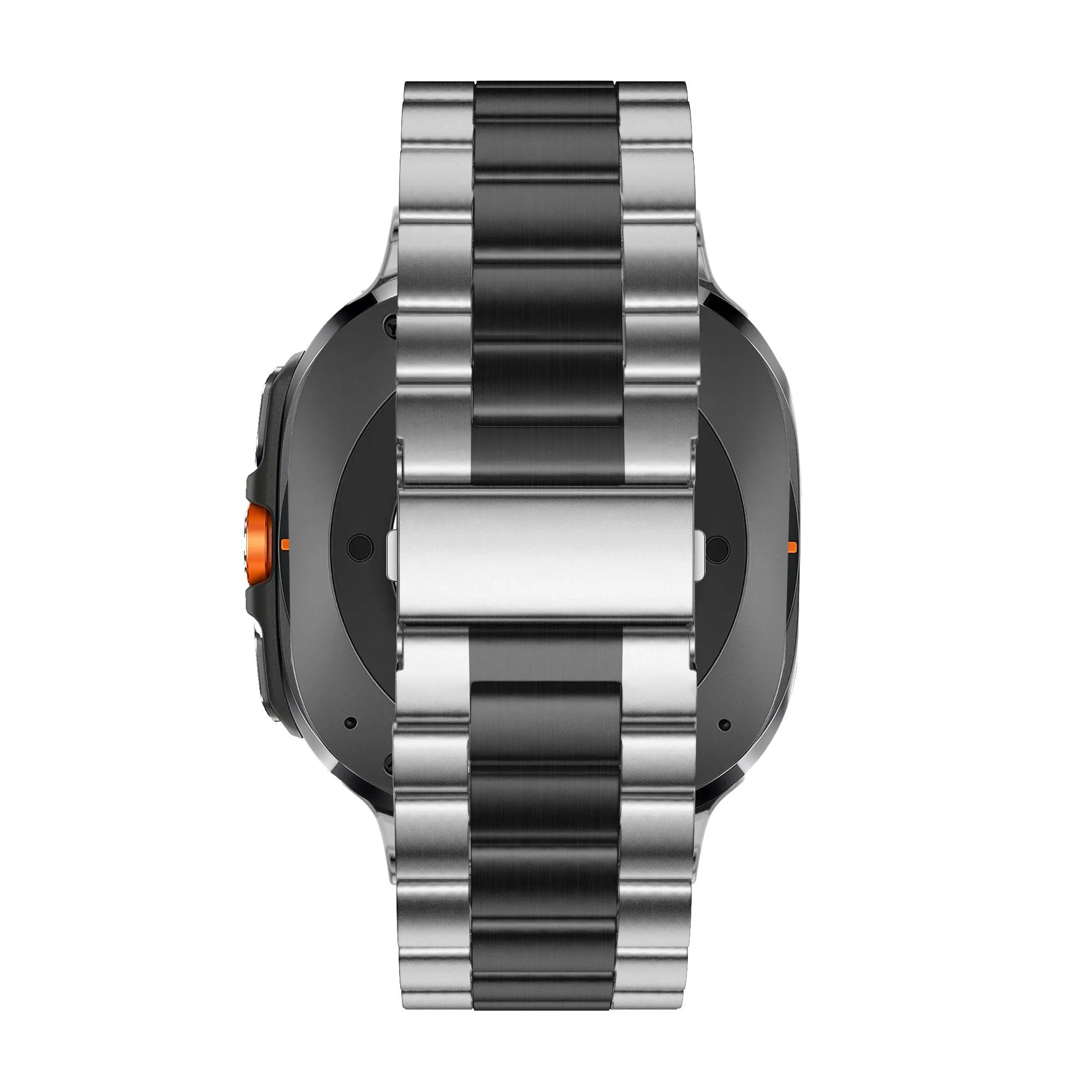 Customer Favorite Bandz Samsung Galaxy Watch Ultra Steel Strap 'Classic' (Silver/Black)  Last Chance!