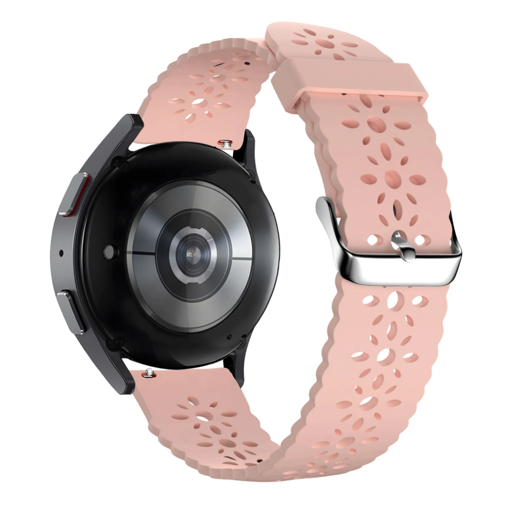 Customer Favorite Bandz Xiaomi Amazfit GTS Silicone Strap with Cutouts (Pink)  Last Chance!