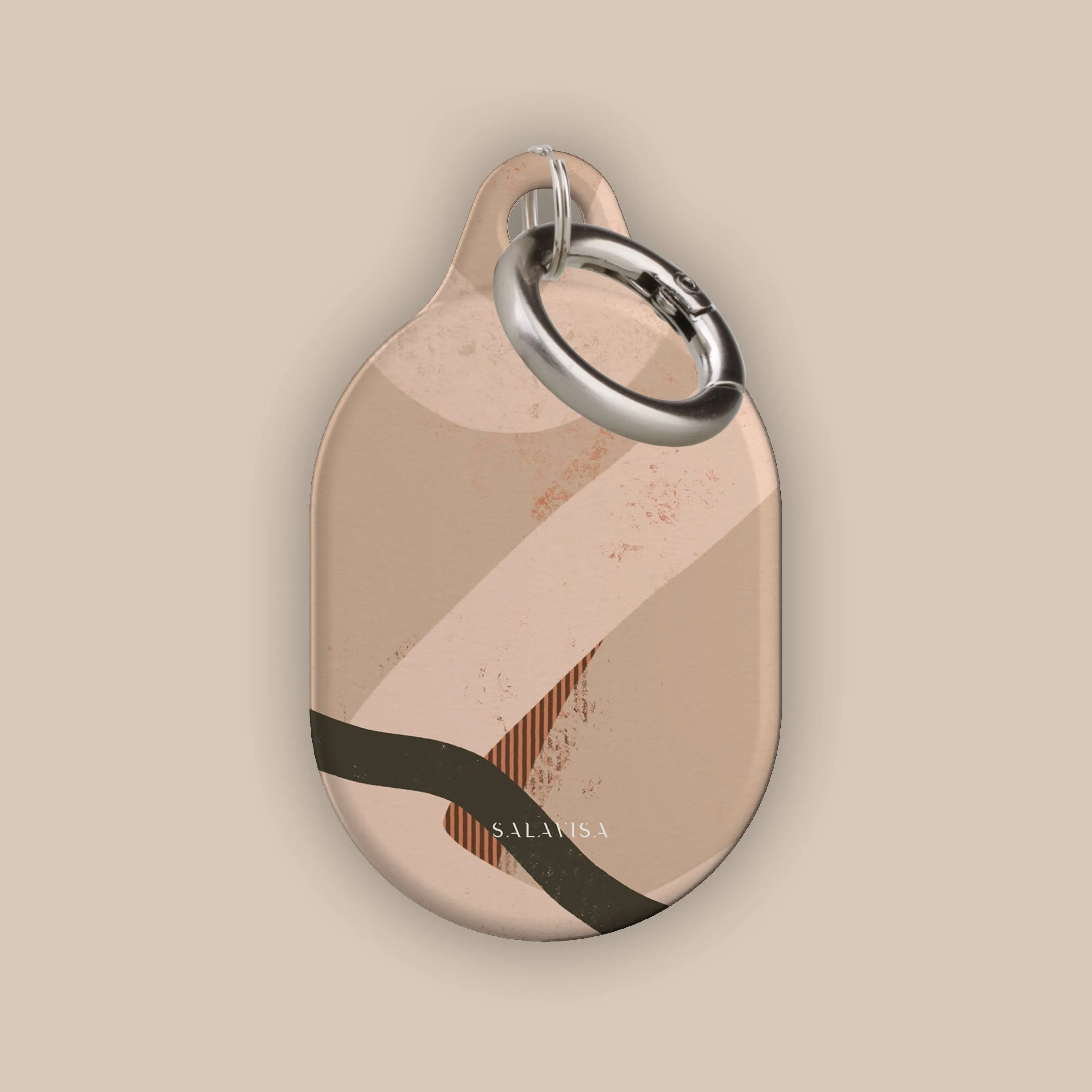 Customer Favorite Beige Organic AirTag Holder  Almost Gone!