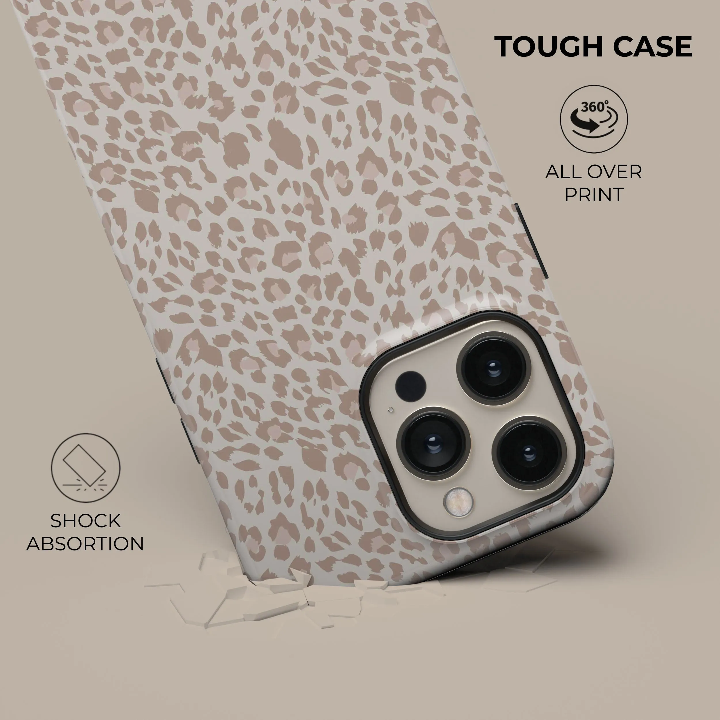 Customer Favorite Beige Safari Phone Case  Dont Miss Out!