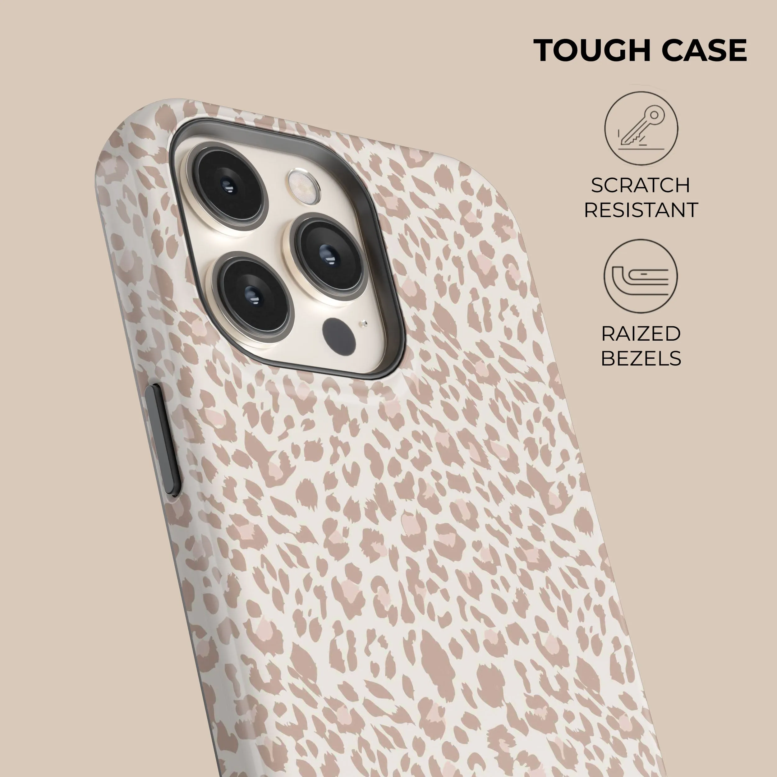 Customer Favorite Beige Safari Phone Case  Dont Miss Out!