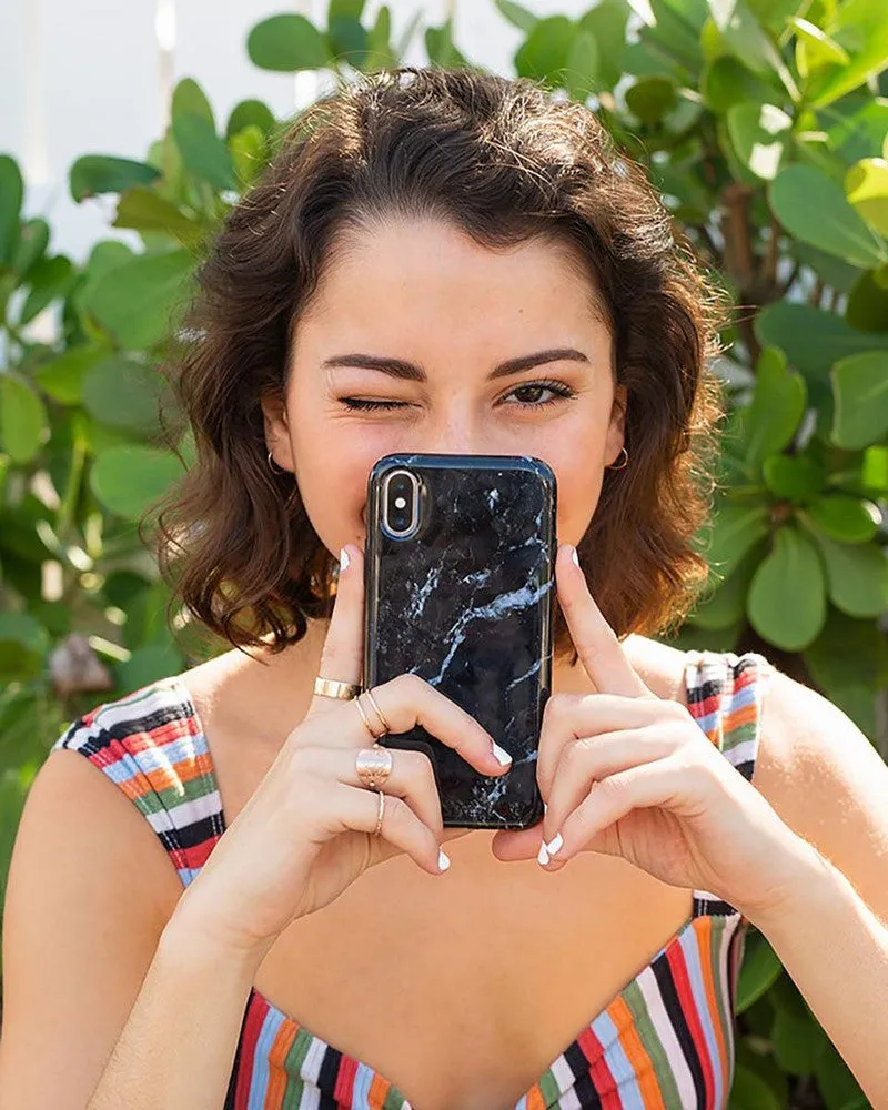 Customer Favorite Black Pearl | Classic Black Marble Samsung Case  Dont Miss Out!