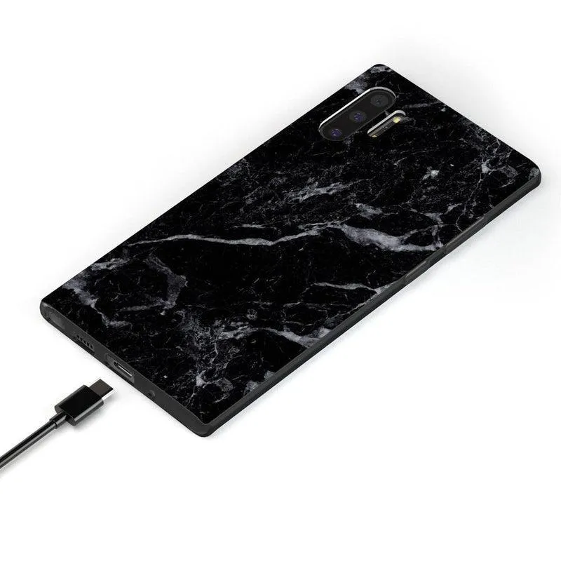 Customer Favorite Black Pearl | Classic Black Marble Samsung Case  Dont Miss Out!