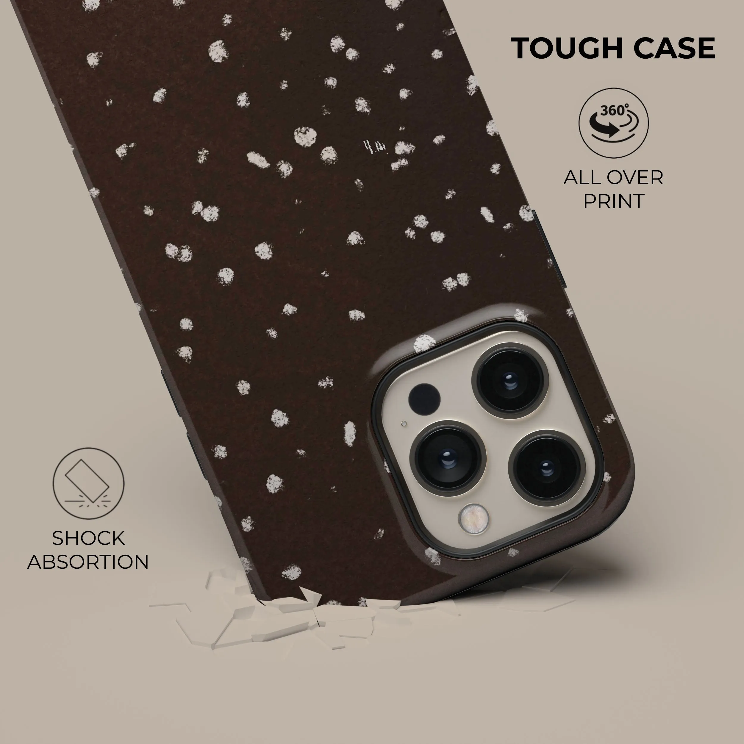 Customer Favorite Chocolate Dots Phone Case  Dont Miss Out!
