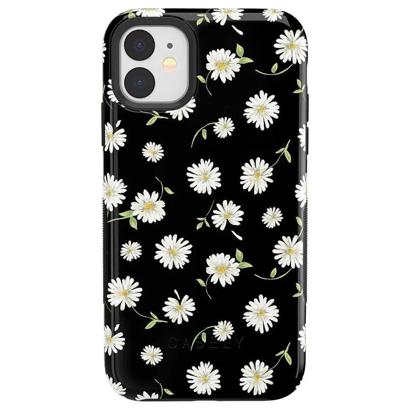 Customer Favorite Daisy Daydream | Black Floral Case  Last Few Pieces!