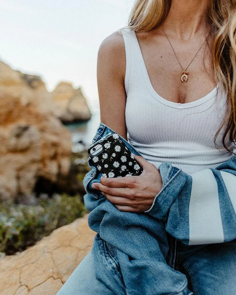 Customer Favorite Daisy Daydream | Black Floral Case  Last Few Pieces!