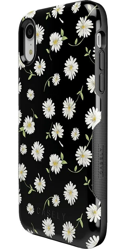 Customer Favorite Daisy Daydream | Black Floral Case  Last Few Pieces!