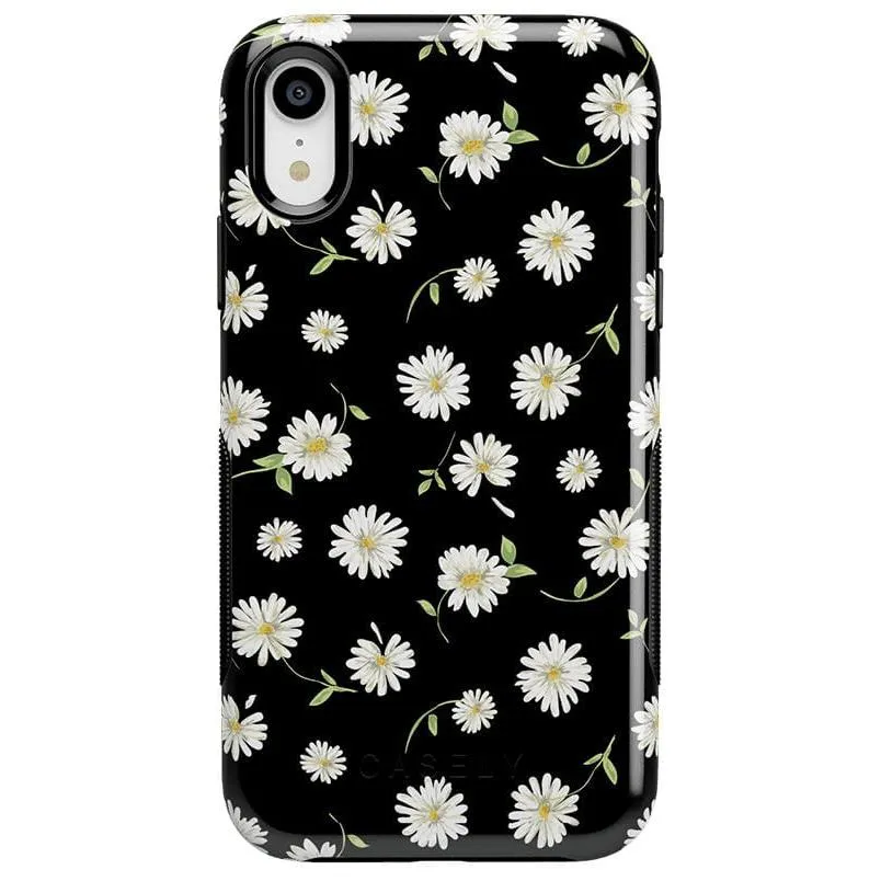Customer Favorite Daisy Daydream | Black Floral Case  Last Few Pieces!