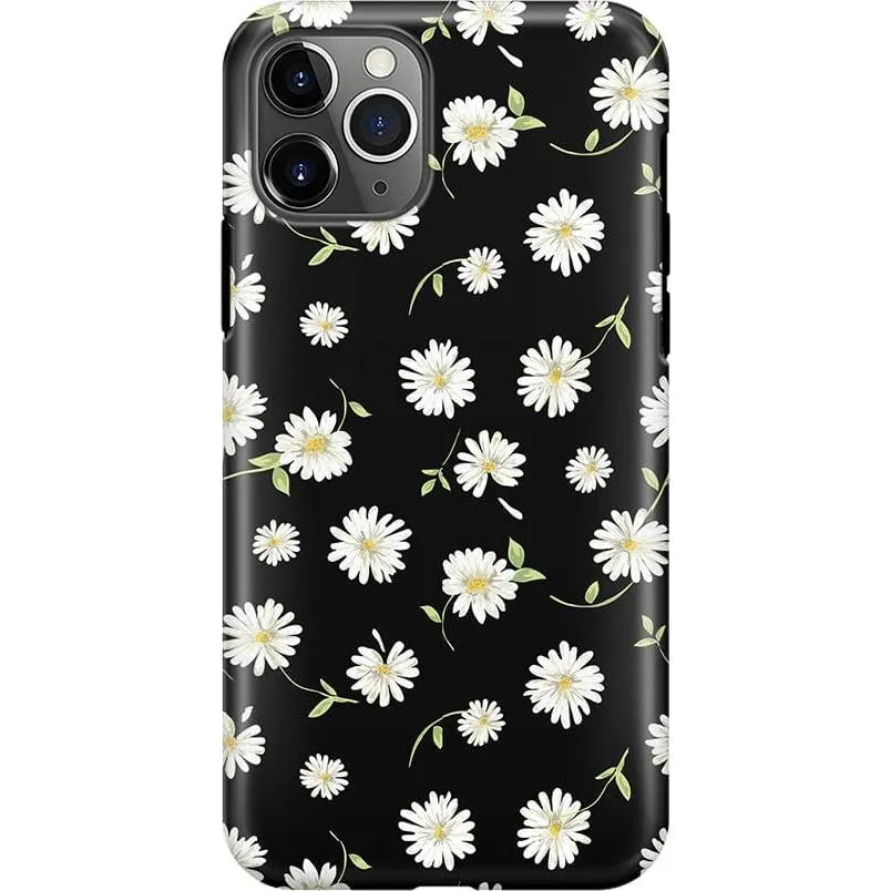 Customer Favorite Daisy Daydream | Black Floral Case  Last Few Pieces!