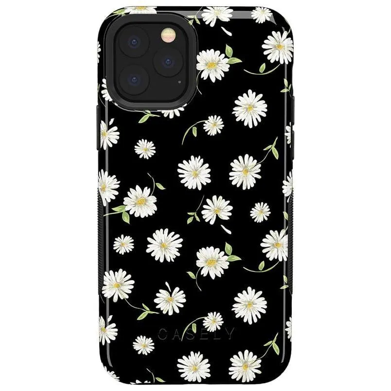 Customer Favorite Daisy Daydream | Black Floral Case  Last Few Pieces!