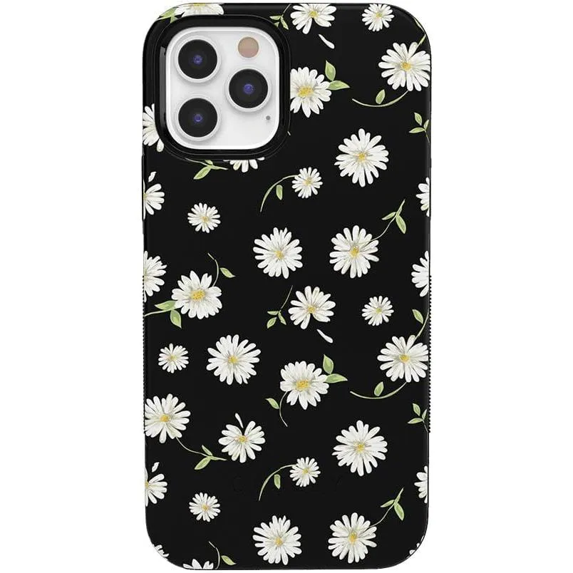 Customer Favorite Daisy Daydream | Black Floral Case  Last Few Pieces!