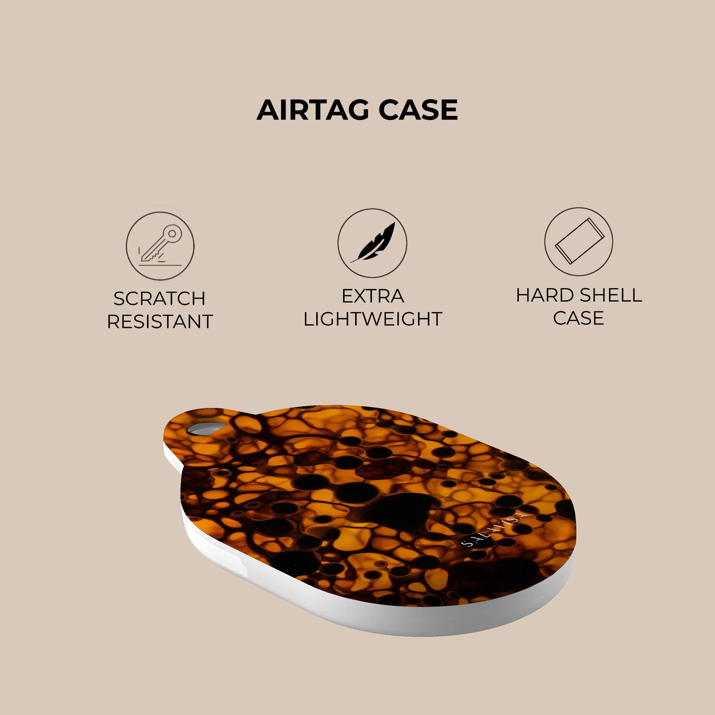 Customer Favorite Dark Ambar AirTag Holder  Today Only!