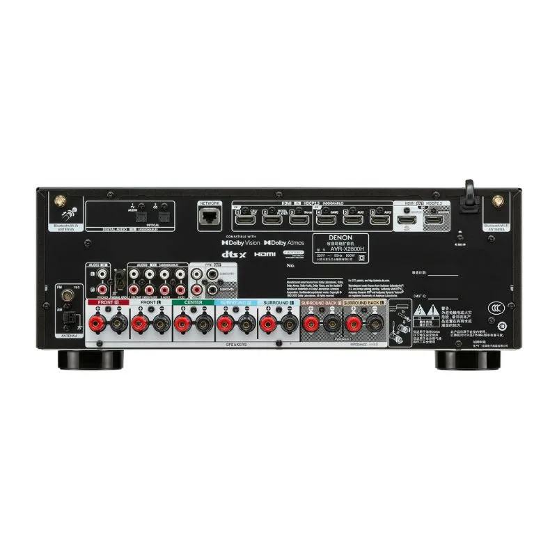 Customer Favorite Denon AVR-X2800H 7.2 Ch. 8K AV Receiver (Each)  Almost Sold Out!