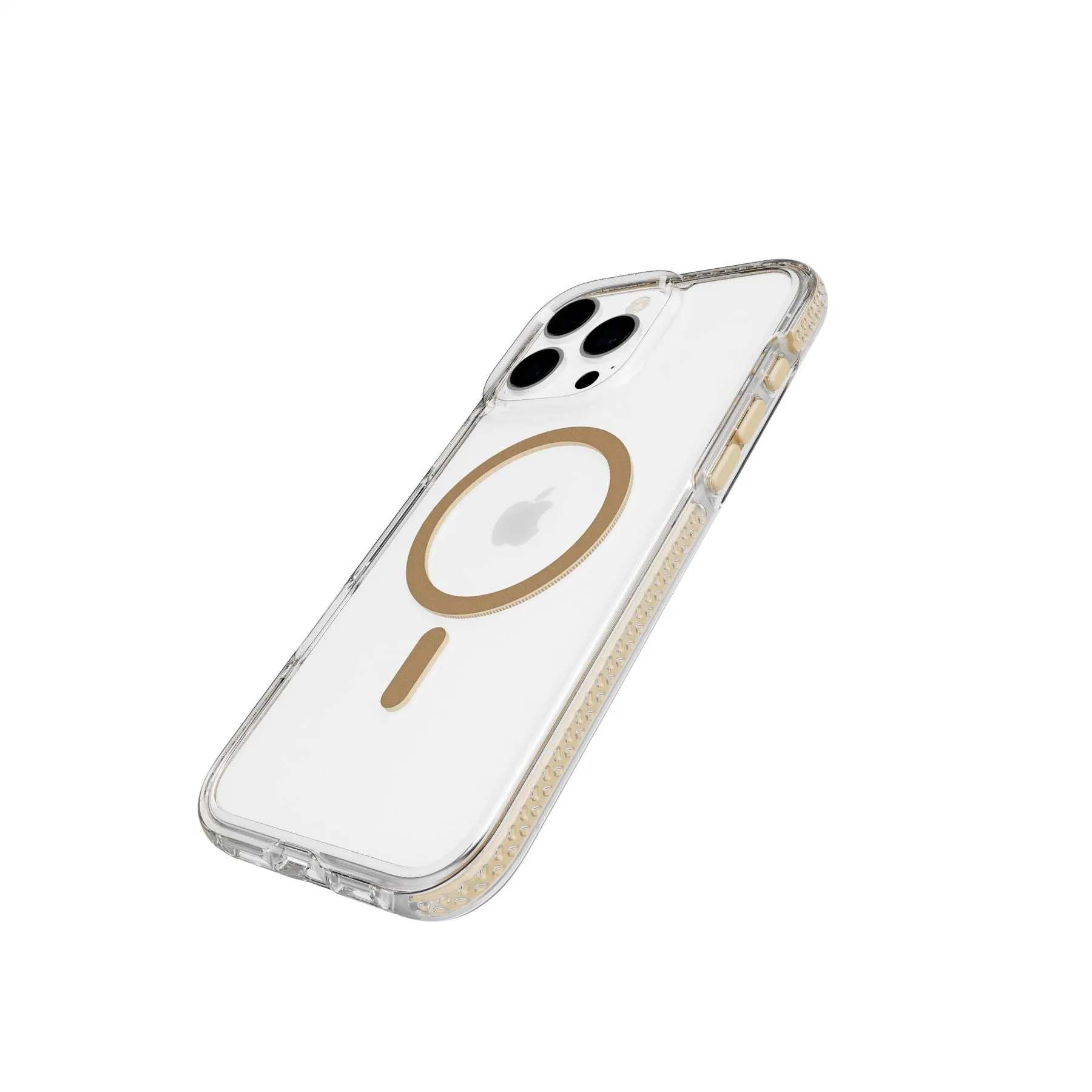 Customer Favorite EvoCrystal - Apple iPhone 16 Pro Max Case MagSafe Compatible - Gold  Limited Release!