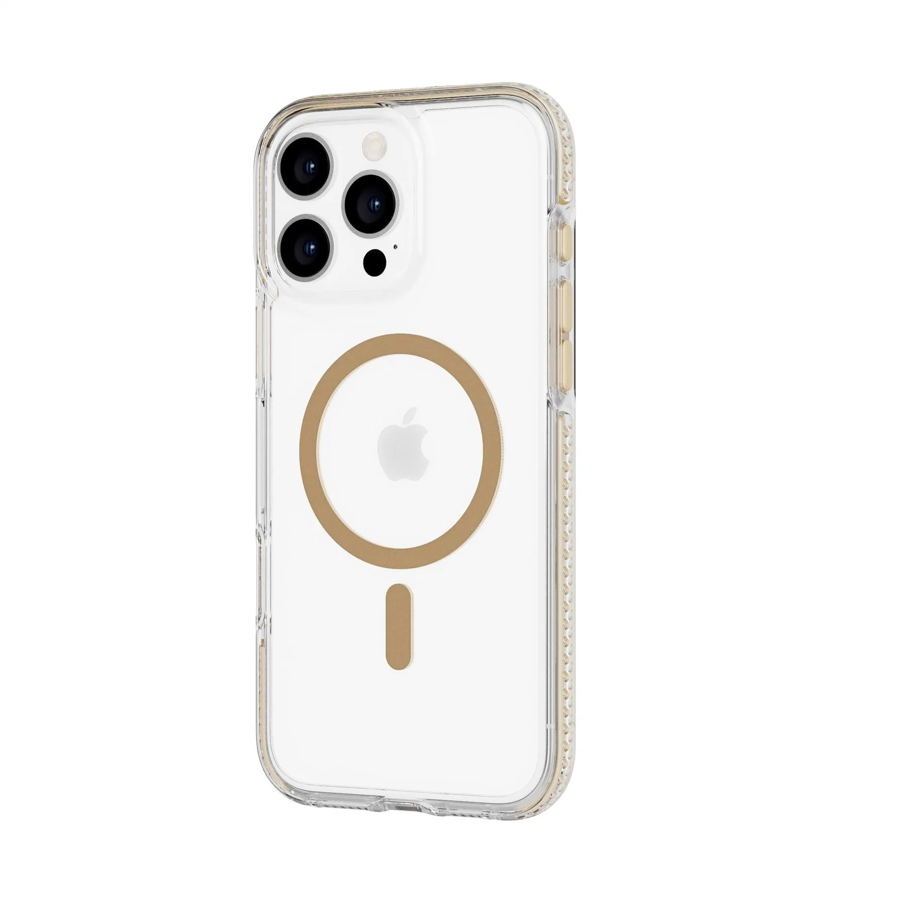 Customer Favorite EvoCrystal - Apple iPhone 16 Pro Max Case MagSafe Compatible - Gold  Limited Release!