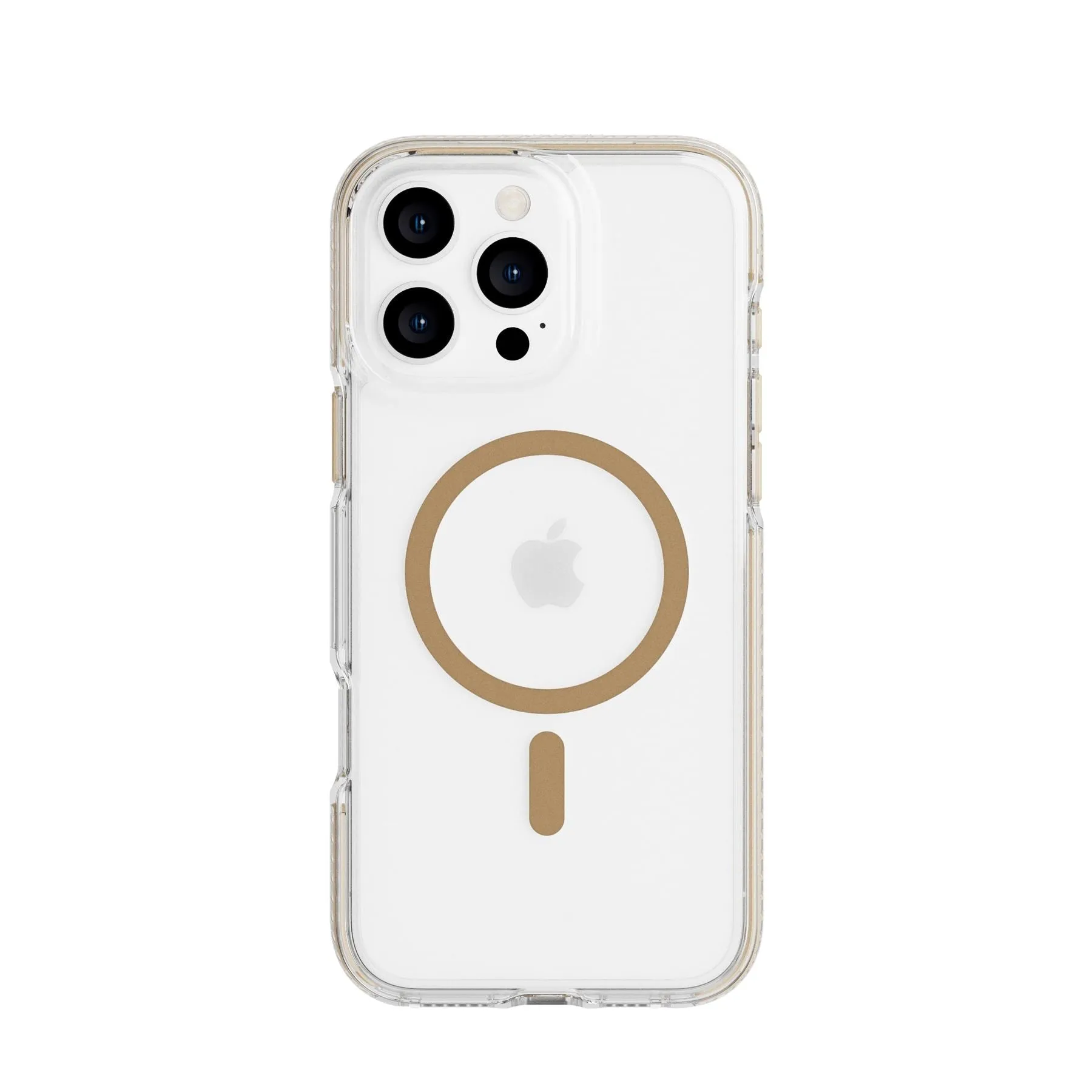 Customer Favorite EvoCrystal - Apple iPhone 16 Pro Max Case MagSafe Compatible - Gold  Limited Release!