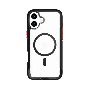 Customer Favorite EvoPro - Apple iPhone 16 Plus Case MagSafe Compatible - Clear/Black  Limited Stock!