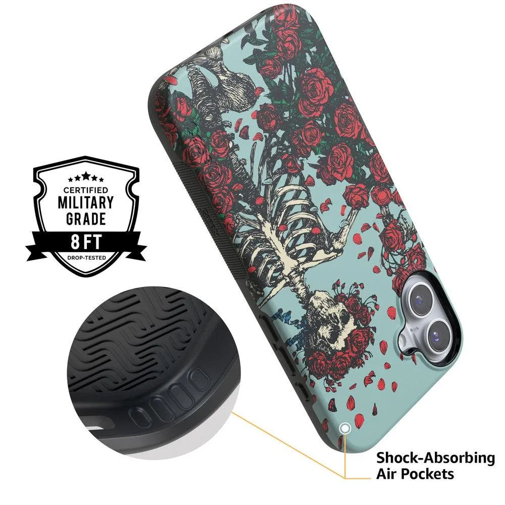 Customer Favorite Forever Grateful | Grateful Dead Skeleton Floral Case  Limited Release!