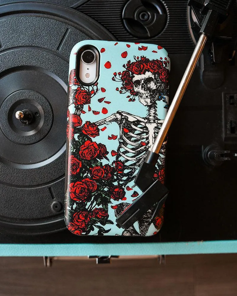 Customer Favorite Forever Grateful | Grateful Dead Skeleton Floral Case  Limited Release!