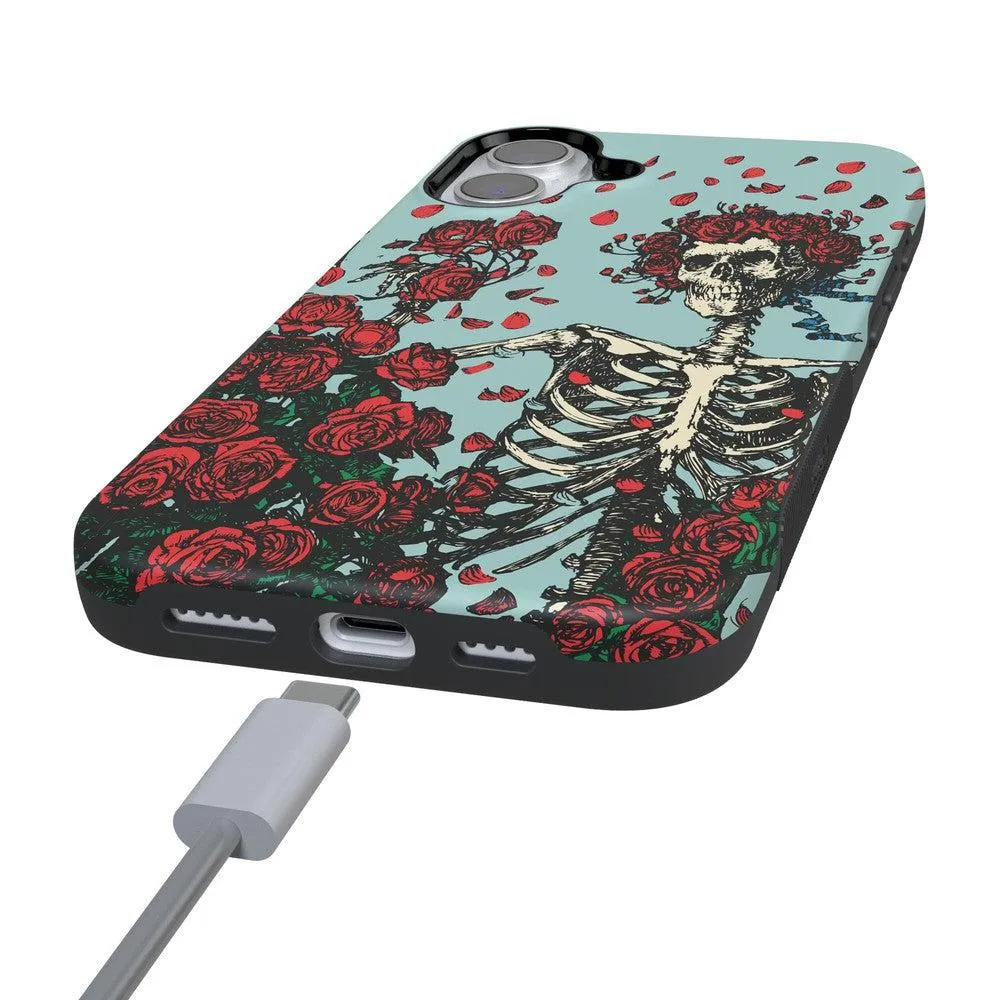 Customer Favorite Forever Grateful | Grateful Dead Skeleton Floral Case  Limited Release!