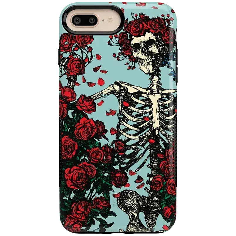 Customer Favorite Forever Grateful | Grateful Dead Skeleton Floral Case  Limited Release!