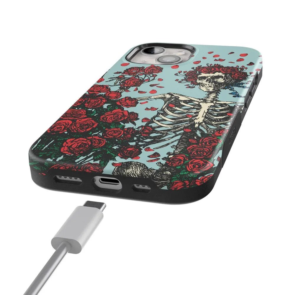 Customer Favorite Forever Grateful | Grateful Dead Skeleton Floral Case  Limited Release!