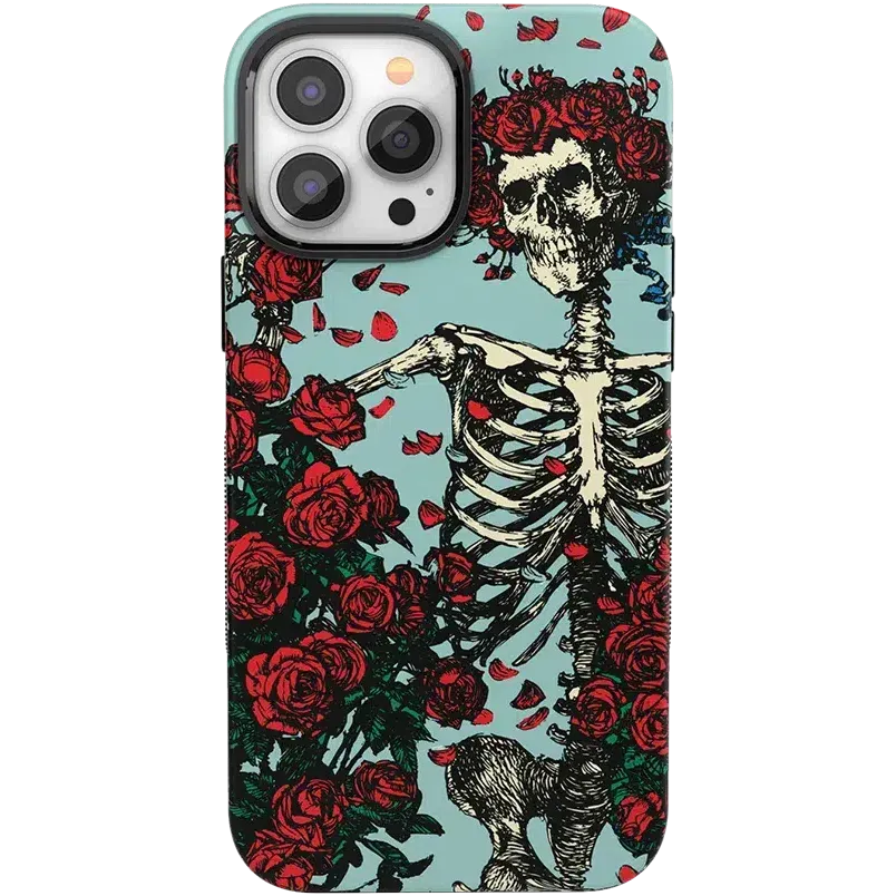 Customer Favorite Forever Grateful | Grateful Dead Skeleton Floral Case  Limited Release!