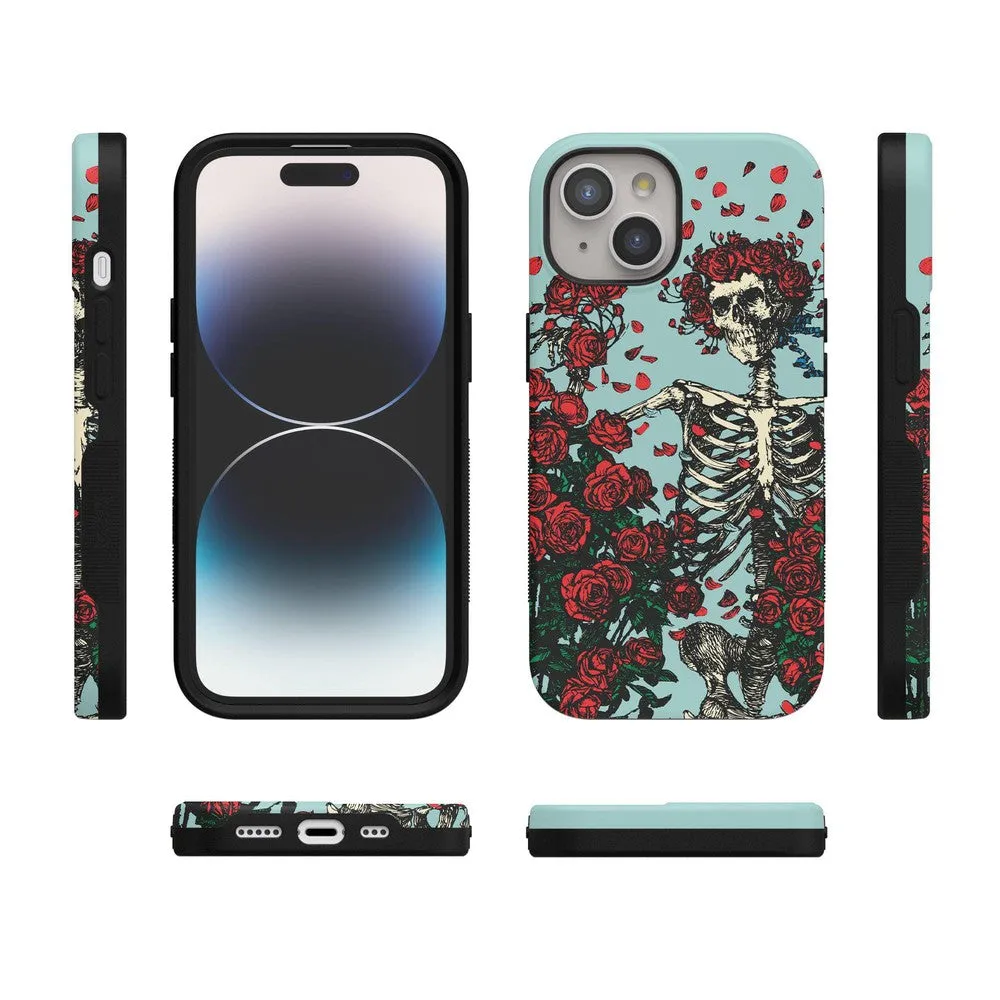 Customer Favorite Forever Grateful | Grateful Dead Skeleton Floral Case  Limited Release!